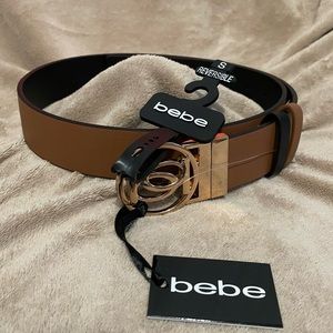 New Reversible Bebe Belt Brown and Black - Small